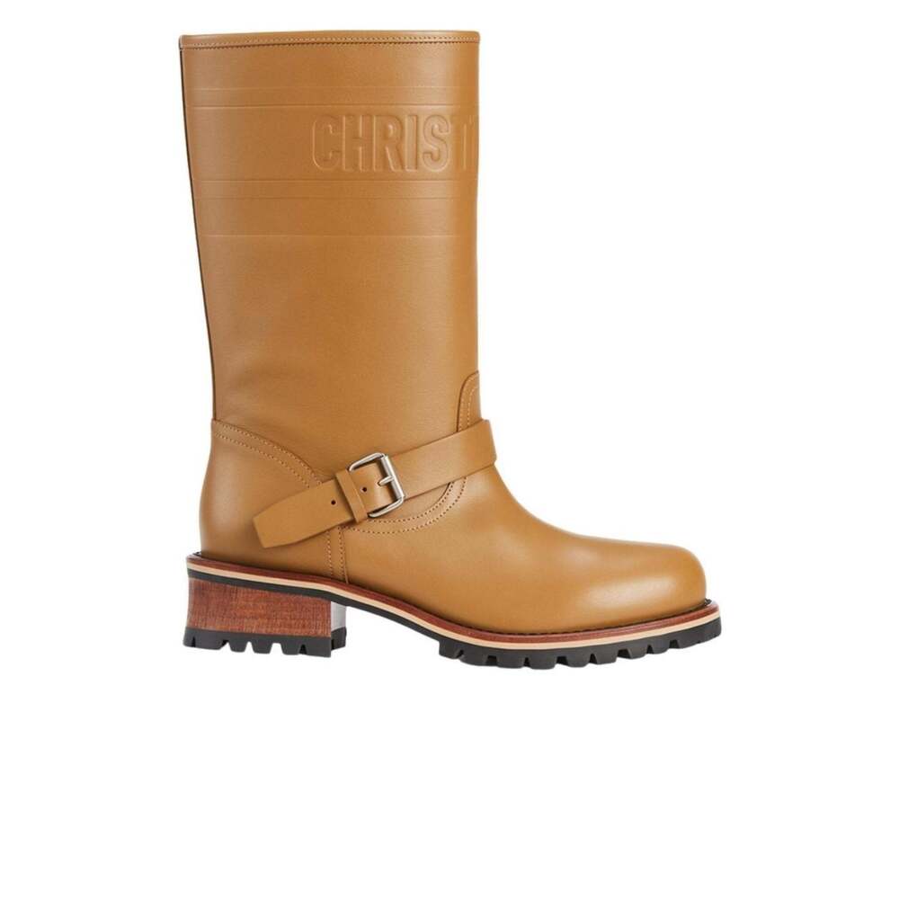 Dior - Quest Leather Mid-Calf Boots - IT 40